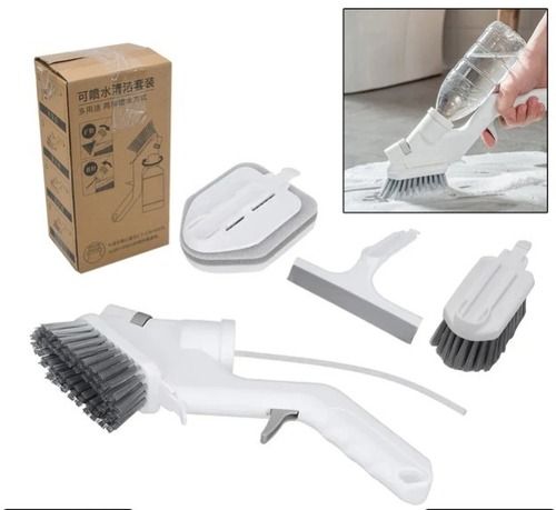 White Spray Cleaning Brush