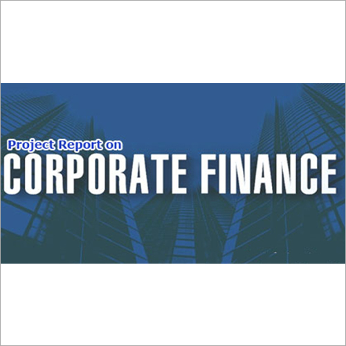 Corporate Finance Services By VG Consultancy