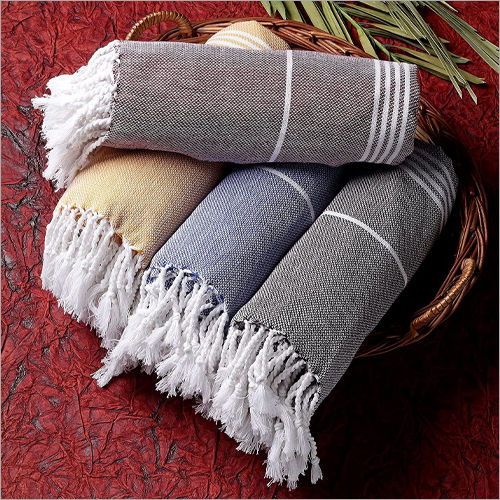 Cotton Turkish Style Bath Towel Age Group: Adults