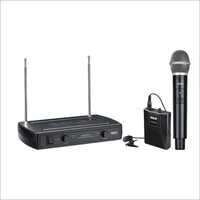 Black Ahuja Awm495vhl Wireless Vhf Microphones