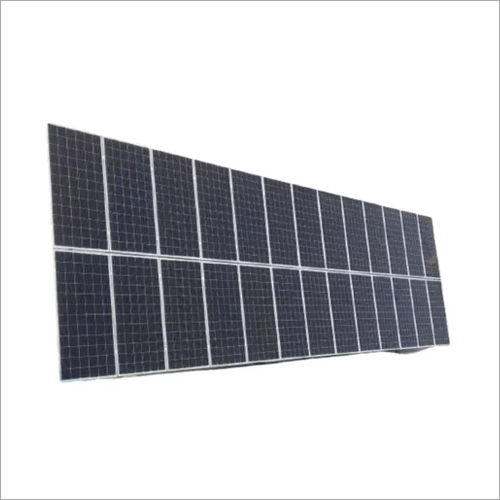 Blue Solar Rooftop Power Panels