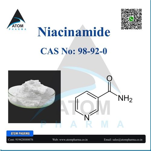 Niacinamide Api Powder Cas No: 98-92-0