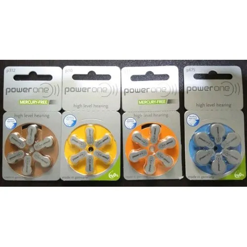Power One Hearing Aid Batteries