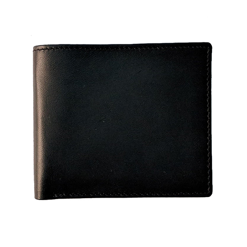Black Leather Mens Wallet