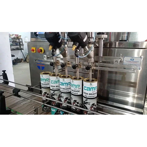 Automatic Lubricant Oil Filling Machine