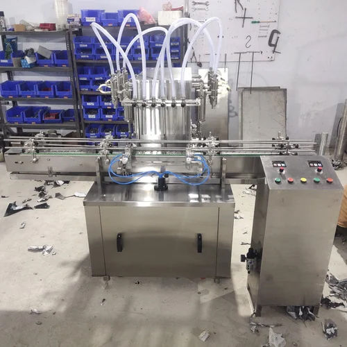 Automatic Four head Liquid Filling Machine