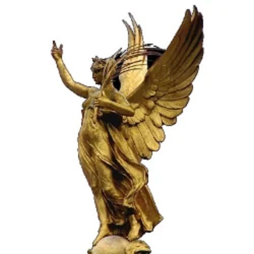 Golden Angel Victoria Statue Height: 6 Ft Foot (Ft)