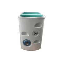 Swimming Pool Pipeless Filter - Pet Material, High Efficiency, Commercial Usage | 1-year Warranty, White Color, Rectangular Shape