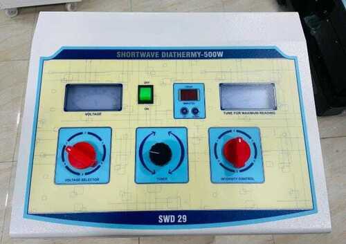 Tnt Digital Shortwave Diathermy Physiotherapy Machine - Material: Steel