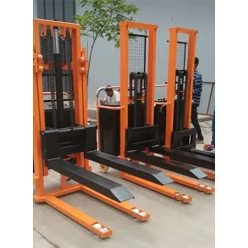 Hydraulic Drum Pallet Stacker Application: Industrial