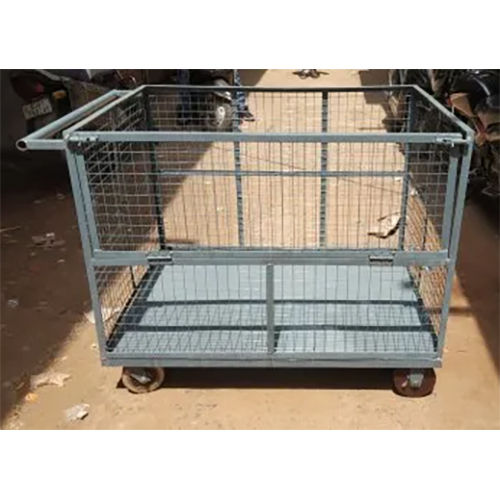 Wire Mesh Platform Trolley Application: Industrial