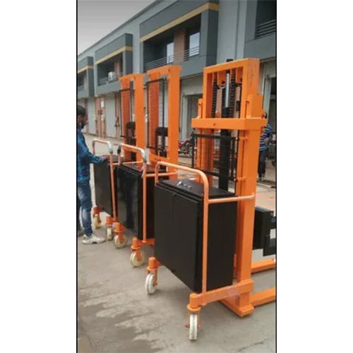 Easy To Operate Manual Hydraulic Pallet Stacker