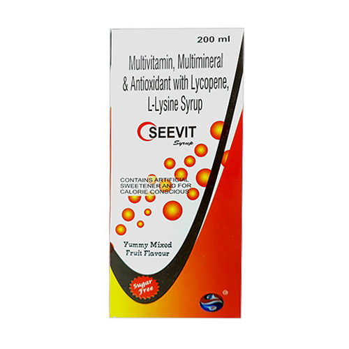 200 ML Multivitamin Multimineral And Antioxidant With Lycopene L-Lysine Syrup