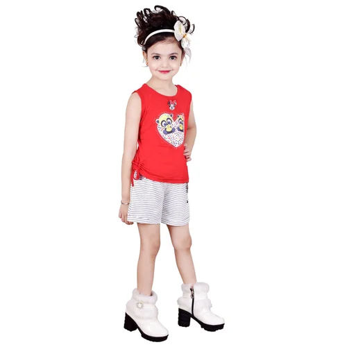 Kids Girls Top And Bottom Set at 199.00 INR in Delhi | Prem Ji Dresses