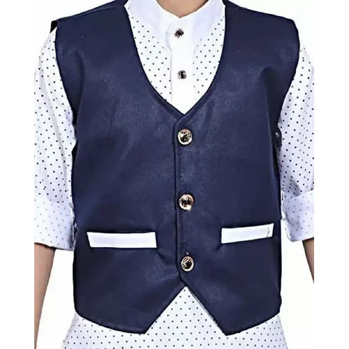 Kids Kurta Pant Waistcoat Set