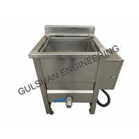 Silver Fruits And Vegetable Blancher Machine