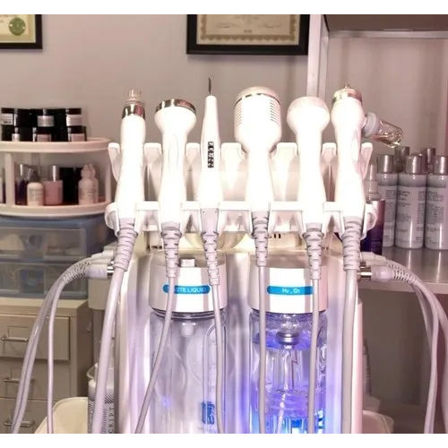 White H2O2 Hydra Facial Machine