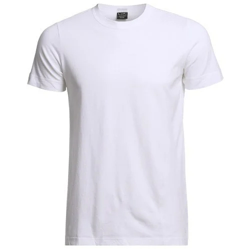Round Neck White T-Shirt