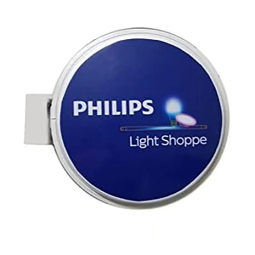 24x24 Inch Glow Sign Wall Flange Lollypop Sign Board