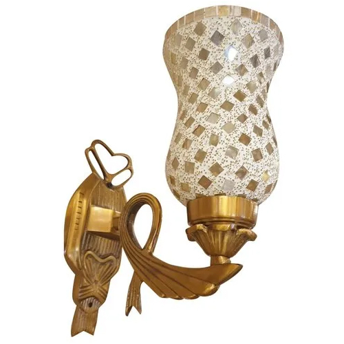 Golden Tai Bracket Brass Wall Light