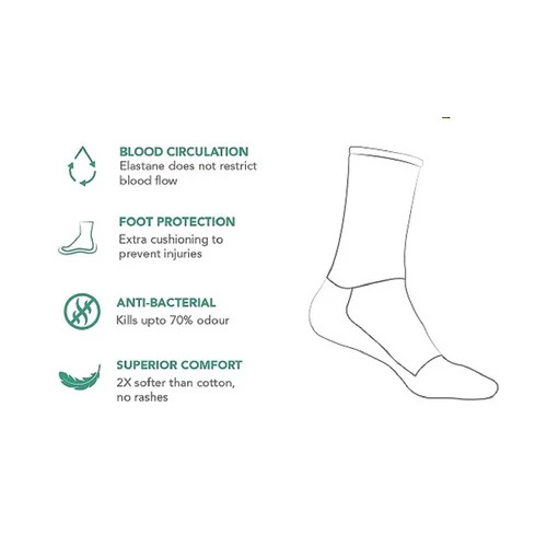 Beato Black Diabetic Socks