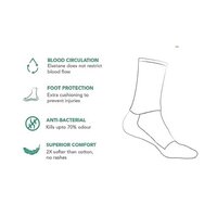 Beato Black Diabetic Socks