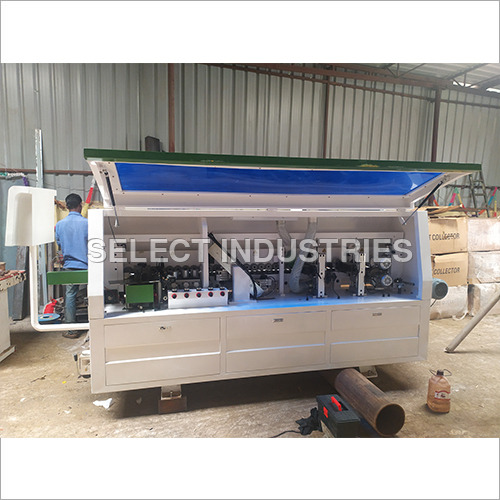 Automatic Edge Banding Machine With Corner Rounding - Color: Grey
