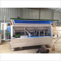 Automatic Edge Banding Machine With Corner Rounding - Color: Grey