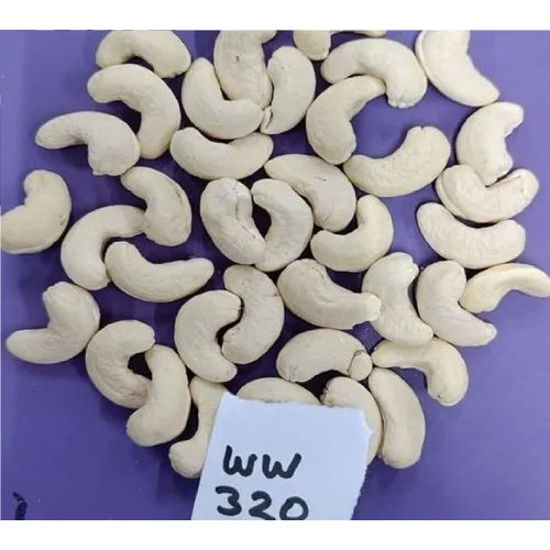 WW 320 Cashew Nut - Raw Nil Moisture | Fresh Fiber-Rich Nutrient-Dense Ideal for Dairy and Indian Cuisines