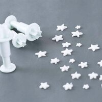 42 PIECE FONDANT CAKE COOKIE PLUNGER CUTTER(4751)