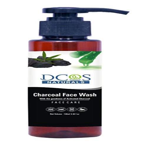 Charcoal face wash