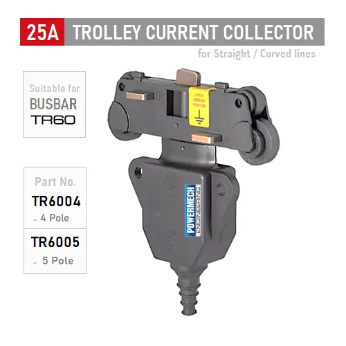 25 Amp Trolley Current Collector