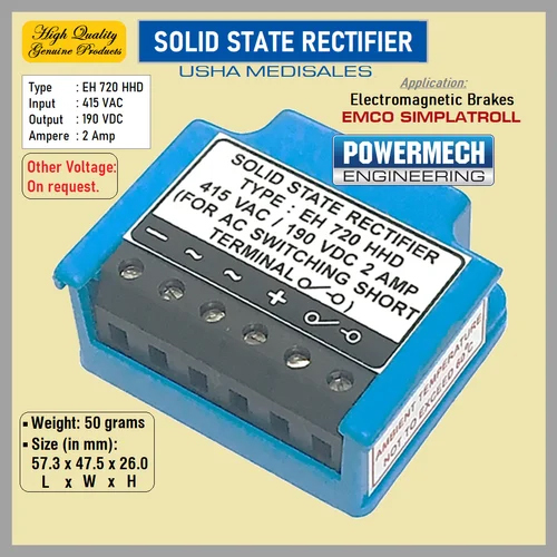 Solid State Brake Rectifier