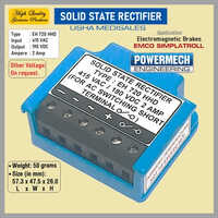 मेटल सॉलिड स्टेट ब्रेक रेक्टिफायर