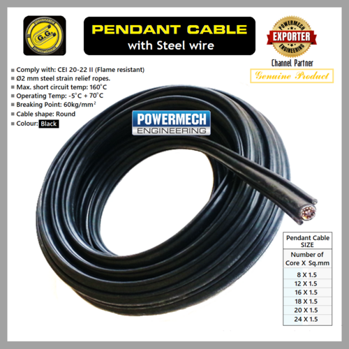 EOT Crane Cables Manufacturer,EOT Crane Cables Supplier,Exporter