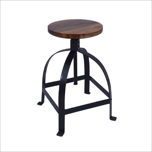 Customized Iron Wood Stool