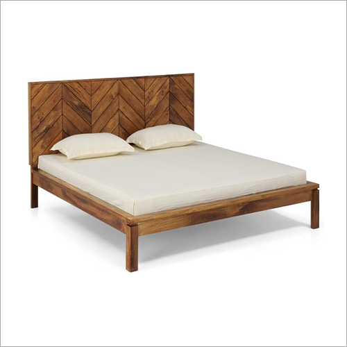 Solid Wood King Size Bed without storage