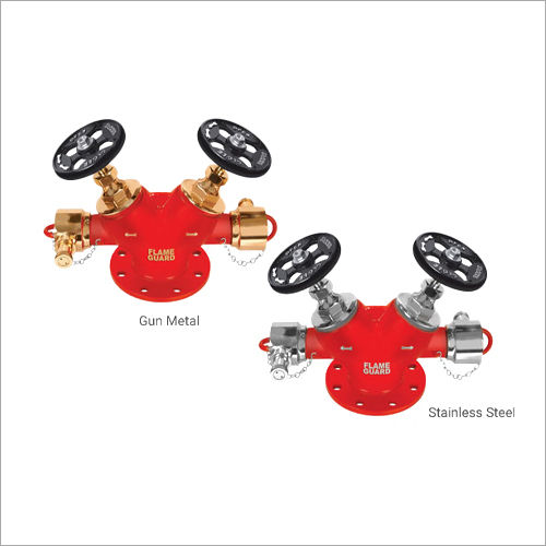 Double Outlet Landing Valve Application: Fire Fitting