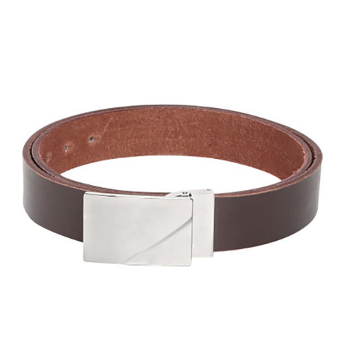 Dark Brown Mens Leather Belt