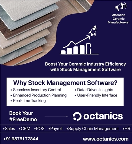 Stock Management By OCTANICS SOFTWARE LLP