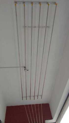 Ceiling mounted single rod type cloth dry hangers in in Kinathukadavu  pollachi coimbatore 642109