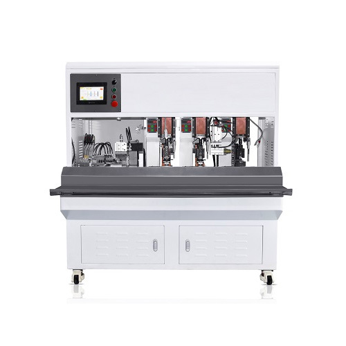 Automatic Multi Core Stripping And Crimping Machine