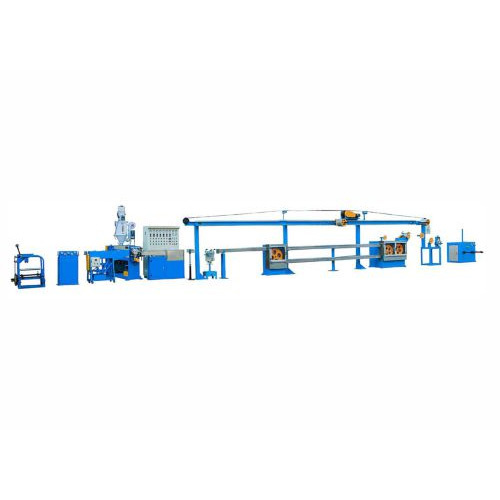 65 Mm Silicone Cable Extruder Line Insulation Material: Pvc