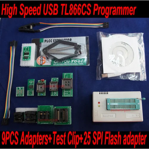 Black Usb Mini Pro Tl866Cs Universal Bios Programmer