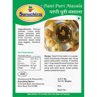 Pure Pani Puri Masala