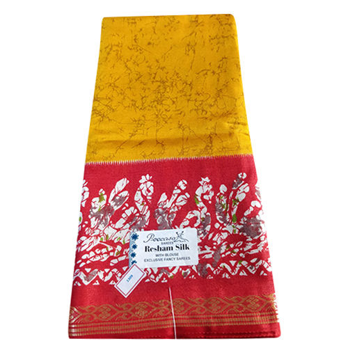 Ladies Pure  Resham Silk Sarees