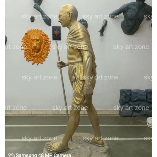 Mahatma Gandhi Fiber Statue
