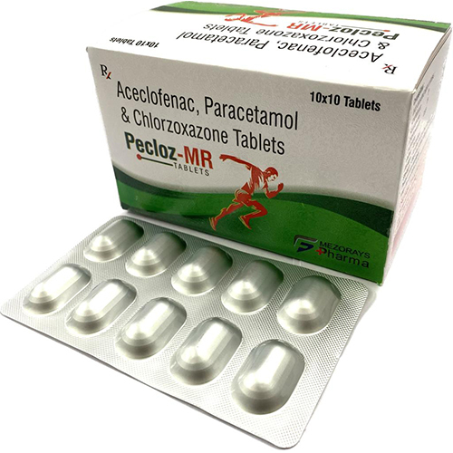 Aceclofenac Paracetamol And Chlorzoxazone Tablets