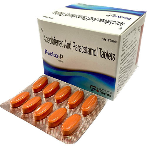 Aceclofenac And Paracetamol Tablets Manufacturer, Aceclofenac And