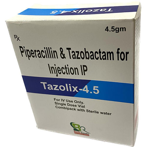 Liquid 4.5 Gm Piperacillin And Tazobactam For Injection Ip